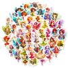 50Pcs Flower Fairy Stickers Waterproof Reusable DIY Decals – Cute Angel Wing Elf Stickers for Girls, Perfect for Laptop Luggage Phone Case