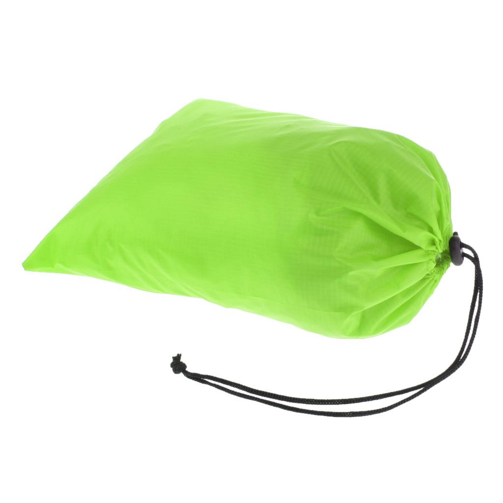 

Waterproof cord struggle storage bag Stuff sack for clothing towels зелений