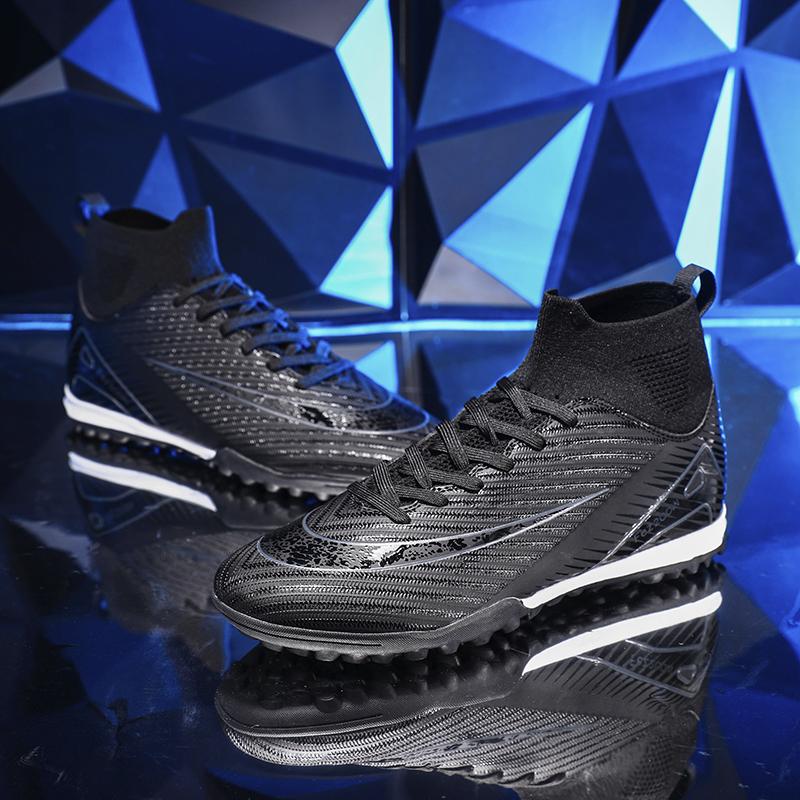 2025 New KELME Soccer Shoes Men's Holy Grail 1.5 Kangaroo Leather TF Adult Match Shredded Spikes Professional Training Human Gra