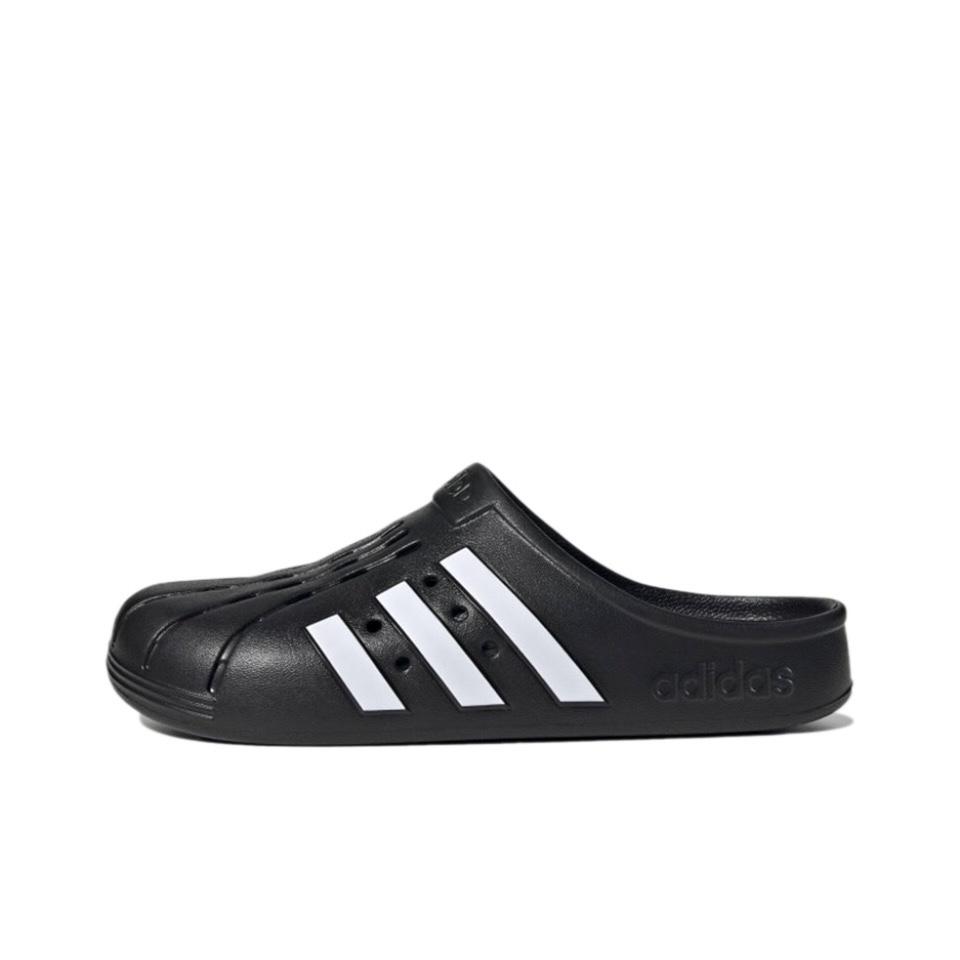 adidas ADILETTE CLOGS Unisex Schwarz Pink GZ5886(TeamJ-520)