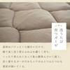 Mat pad made in Gauze that grows every time you Made in Japan Japanese bleached gauze bed pad no Hojicha Gray Beige Single S 100 x 205 cm Gauze cotton