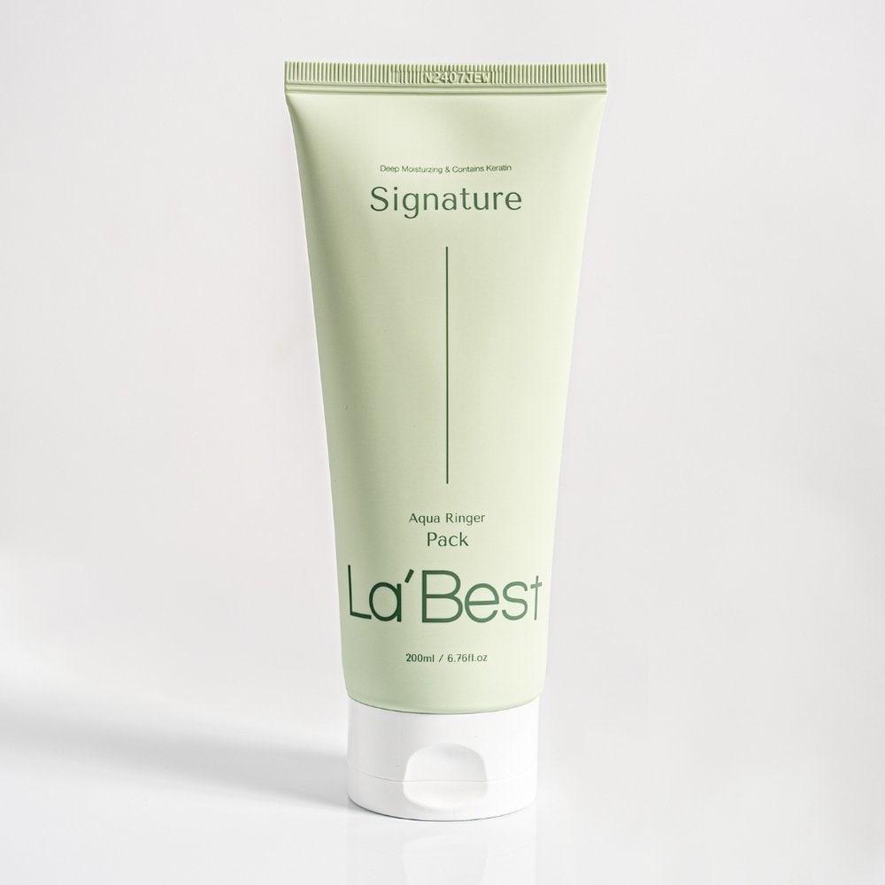 La'Best Aqua Ringer Pack 200ml Friseursalon Geschädigtes Haar Klinik Seidenprotein Behandlung Haarmaske