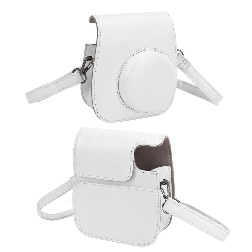 Mini Sofortbildkamera Schutztasche PU-Hülle für Fujifilm Instax Mini 12 mit Album Filtern Bunt
