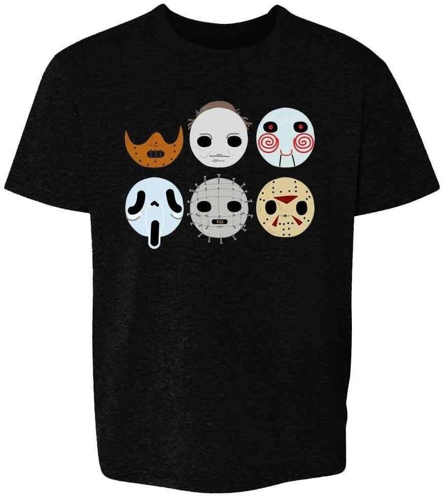 Pop Threads Horror Masks Monster Scary Movie Halloween Spooky Baby Toddler Kids XL