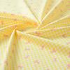 150x50cm Pure Cotton Colorful Butterfly Bow Plaid Fabric For DIY Sewing Girl's Costume Dress Making Pants Pastoral Cloth Supply