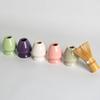 8PCS Bamboo Ceramic Japanese Matcha Tea Set Food Grade Reusable Matcha Stirring Brush With Electric Blender Japanese Chasen