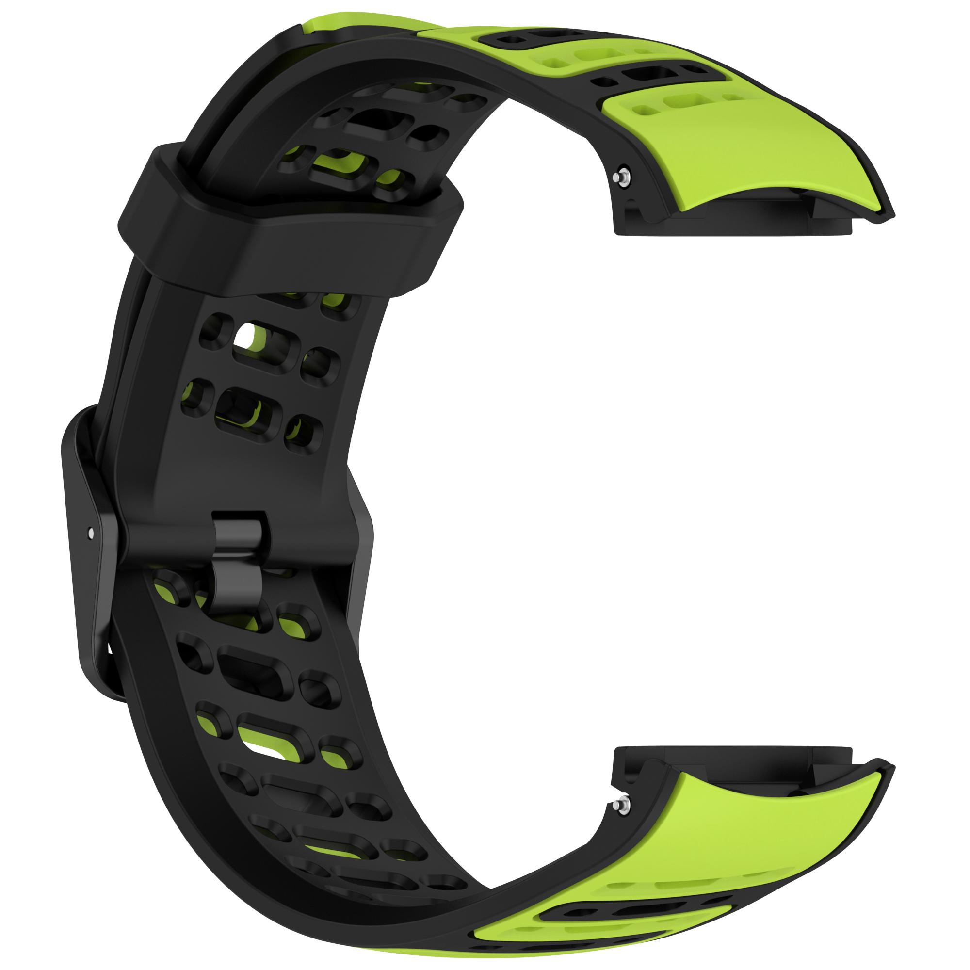

For Coros Pace Pro Silicone Watch Band 22mm Width Adjustable Strap Black