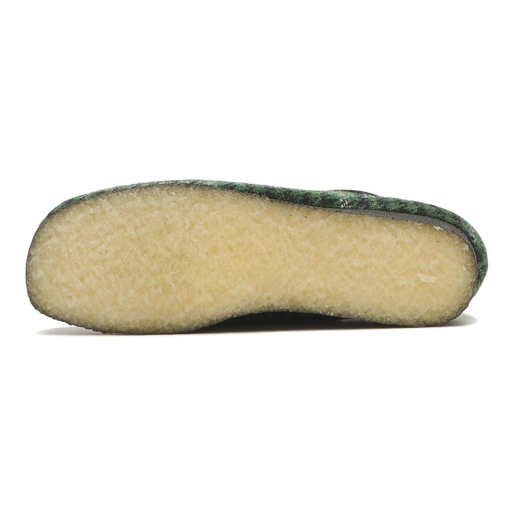 26182790 Harris Tweed A Clarks Wallabee Zielona Tweedowa Kombinacja ( Mężczyźni )