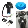 Motorcycle Fuel Cap Seat Lock Keys Ignition Switch for Yamaha YBR 125 2002 2003 2004 2005 2006 2007 2008 2009 2010 2012 2013