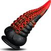 Dragon Butt Plug Silicone G Spot Dildo Fantasy Monster Octopus Tentacle Dildo with Strong Suction Cup, Big Trainer Large Alien Adult Sex Toy