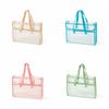 Large Capacity Transparent Exam Bag PVC Document Bag Study Test Paper Storage Bag  Storage Pouch