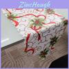 Premium Quality Santa Claus Christmas Table Runner Xl Festive Decor 14x71 Inch