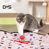 Interactive Cat Toys Automatic Fast Rolling Ball with Sound Effects Indoor Motion Chirping Activated Moving Ball Cat Toys