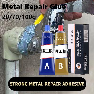 Metallreparaturkleber Schweißen AB-Typ Kleber Gießen Super Starker Klebestift Wasserdicht Hitzebeständig Starker Klebstoff Dichtstoff AB-Kleber
