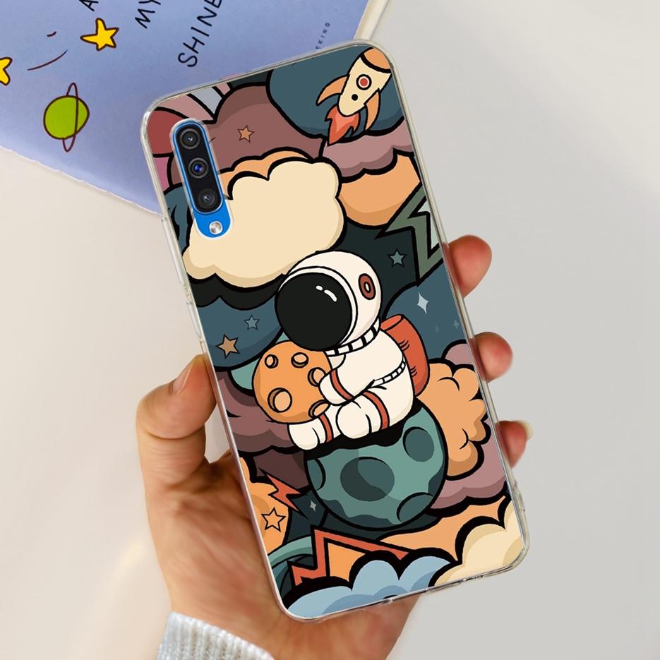 For Samsung Galaxy A50 Case A30s A50s Cute Fashion Painted Back Cover Phone Case For Samsung A50s Galaxy A30s A 50 s Soft Fundas