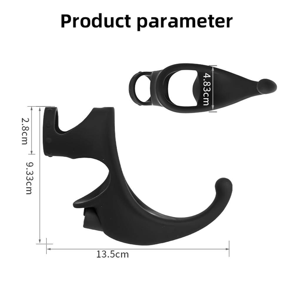 Inele pentru penis pentru testicule masculin Vibrator Vibrator Anal Clitoris Inel pentru penis Întârzierea ejacularei Scrotum Ball Stretcher Jucării sexuale pentru bărbați