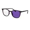 SHINU Shortsighted Eyeglasses Ladies Photochromic Lenses -200 Shortsighted Glasses Change Blue Pink Lens Glasses Ladies -2.00