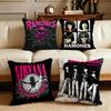 Ramones Cushion Cover Cushion Cover Set 4Pcs 50X50 45X45 40X40 Pillowcase Decorative Sofa Home Decor