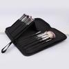 Black Foldable Makeup Brush Bag, Large Capacity, 14-40 Slots