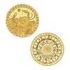 Set of 12 Zodiac Coins, Zodiac Commemorative Coins, Leo Sun God Lucky Coins, Birthday Gifts