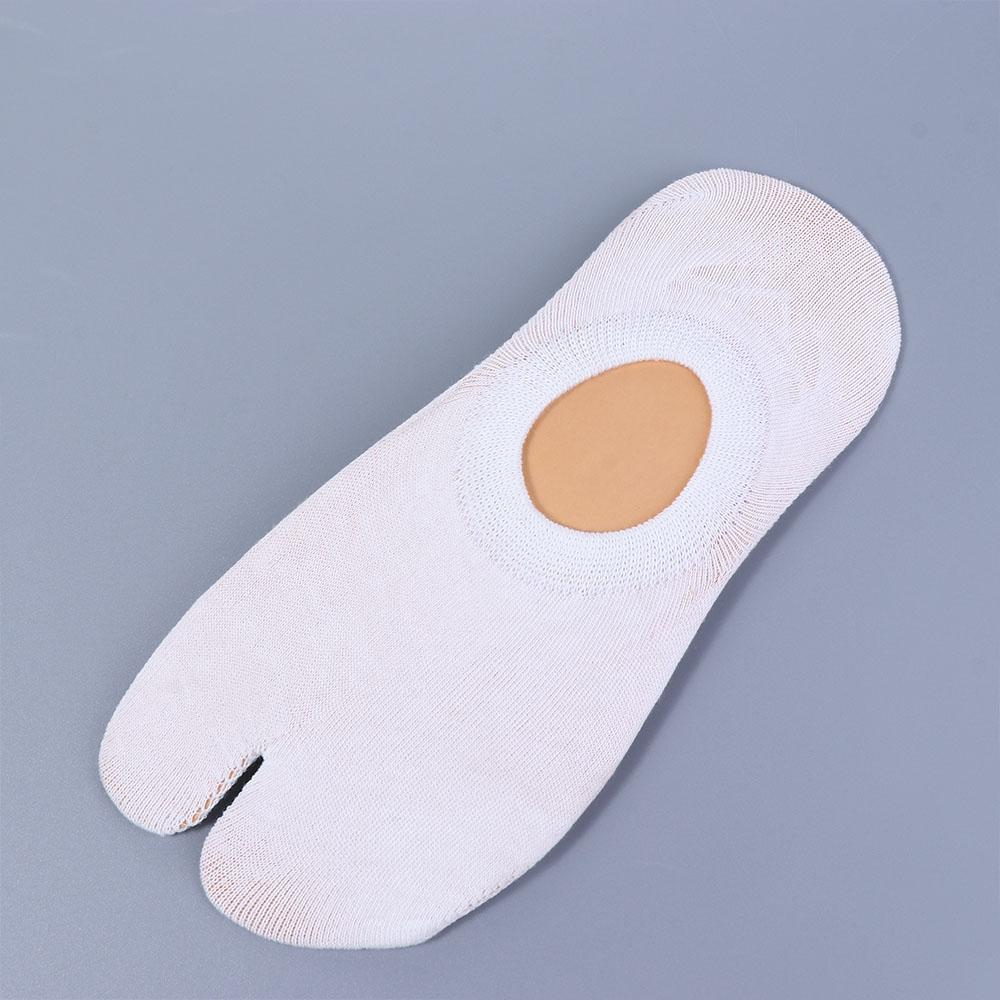 Flip Flops Simple Cotton Women Men Summer Short Tube Split Toe Socks Hosiery Two Finger Socks
