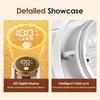 3 Speeds Fabric Clothes Shaver Pill Lint Remover Rechargeable LED Display Hairball Trimmer Fuzz Remover for Clothes Sweater