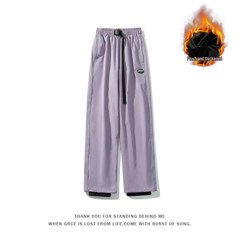 

Унисекс Светоотражающие Ветрозащитные Водонепроницаемые Большого размера Лыжные брюки для активного отдыха 3XL фиолетовый