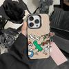 Süße Cartoon K-Jurassic Handyhülle Für IPhone 16 17 15 14 12 13 Pro Max Schwarze Farbe Stoßfeste Hülle