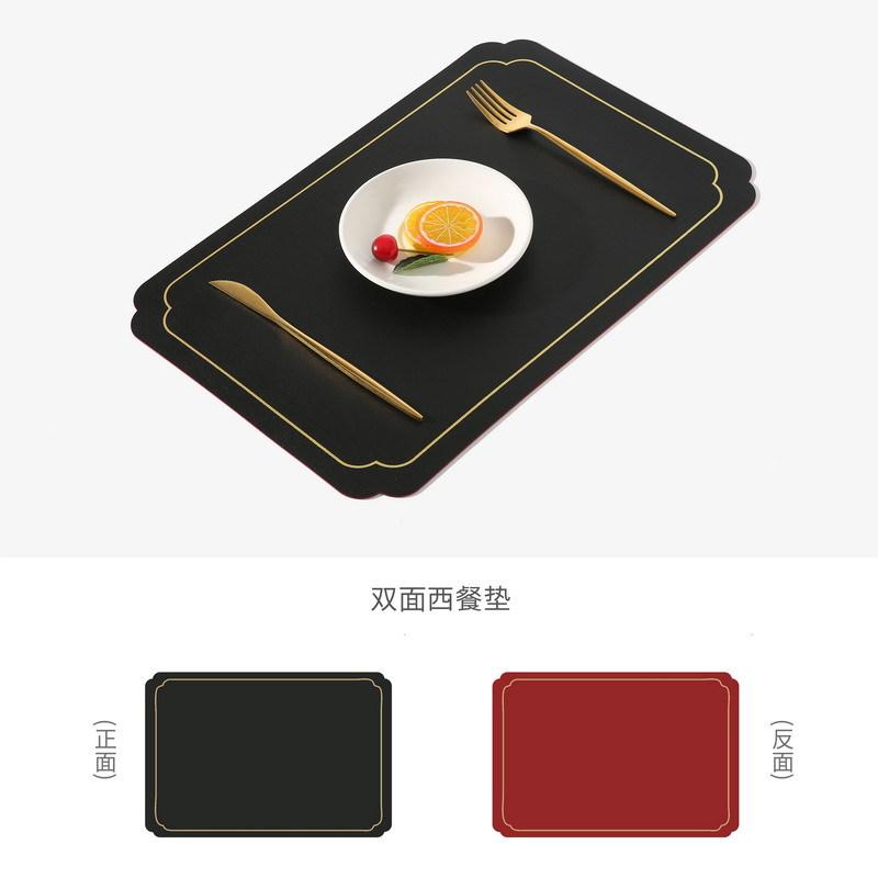 4 Pcs Nordic Style Table Mat Anti-Slip Water-Proof Placemat Coaster Mats Dining Tablemat Silicone Coaster Kitchen Accessories