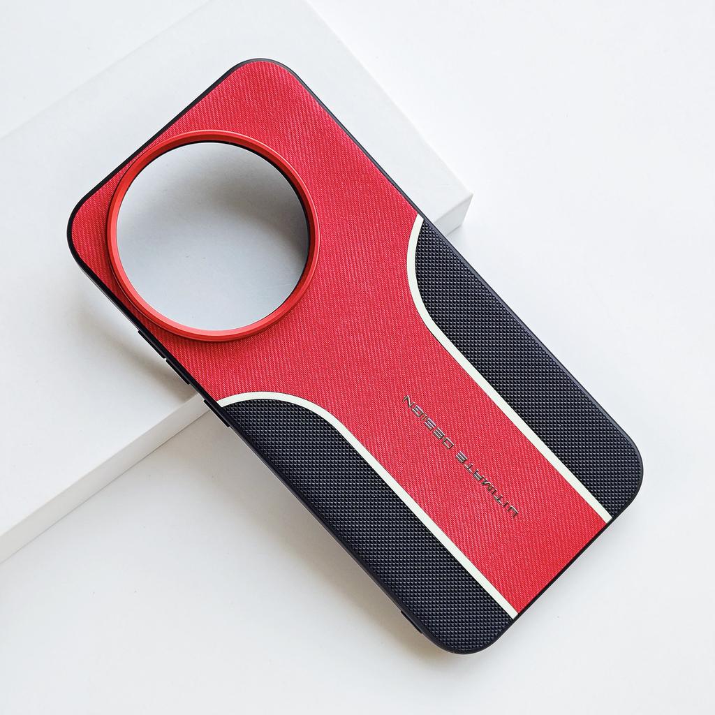 For Realme GT 8 Pro Case Luxury PU Color Blocking Leather Silicone Cover For Honor Realme GT8 Pro Shell Fashion Simple Bumper