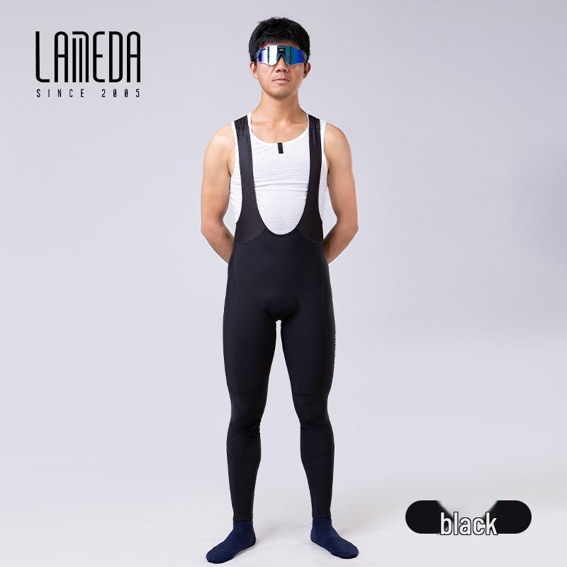 Lampada 2022 Autumn/Winter Men's Windproof Fleece Cycling Bib Pants