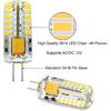 12pcs G4 LED Bulbs 3W AC/DC12V JC Bi-Pin Base Light Bulbs Equivalent To 20W-30W T3 Halogen Bulb Replacement Landscape Light Bulbs,CRI 85,Warm White
