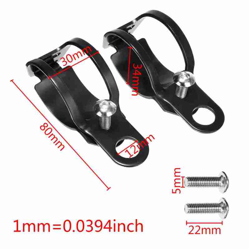 1 Pair Mount Bracket For Vehicle Front Shock Absorber Fixation Turn Signal Lamp Bracket
