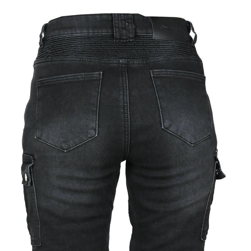 LOONG+BIKER+ Knight Jeans+Motorcycle Motorcycle Racing And Fall Protection Pants+Silicone Protector