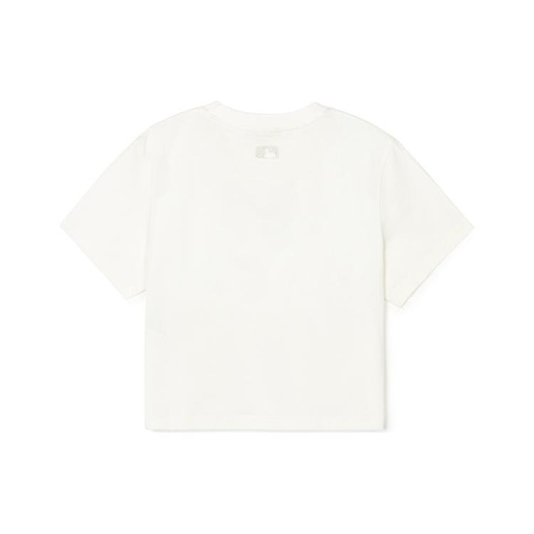 New MLB New York Yankees T Shirts Unisex Ivory 3FTSB0443-50IVS