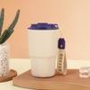New 316 Stainless Steel Coffee Cup Double-layer Vacuum Carry Rope Thermos Cup Business Souvenir Gift Cup