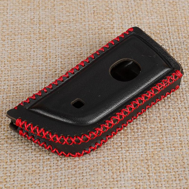 New 5 Buttons Car Remote Key Fob Cover Protector Case with Chain Fit for Acura MDX RDX PU Leather