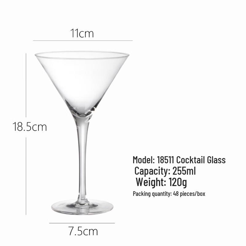 Crystal Stemmed Cocktail and Champagne Glasses