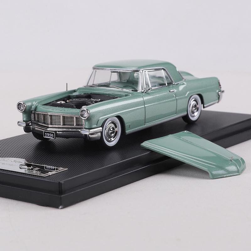 Gfcc 1:64 1956 Lincoln Continental Mark Ii Grünes Druckgusslegierungs-Automodell Spielzeug gray