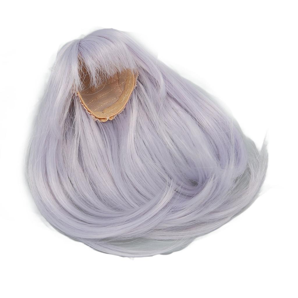 Jointed Doll Wig 1Celsius6   Straight Soft High Temperature Silk Hair Replacement Wigs