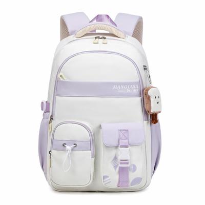 Girls' School Backpack Teenager School Bag Waterproof Lightweight Stylish Casual Daypack Nylon School Bag Girls 3rd - 9th Class