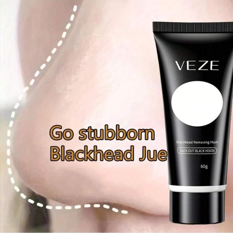1ks Pleťová maska ​​na odstranění černých teček 60g Jemná péče o pleť Tear Off Nosní maska ​​na akné Hydratační kosmetika na póry