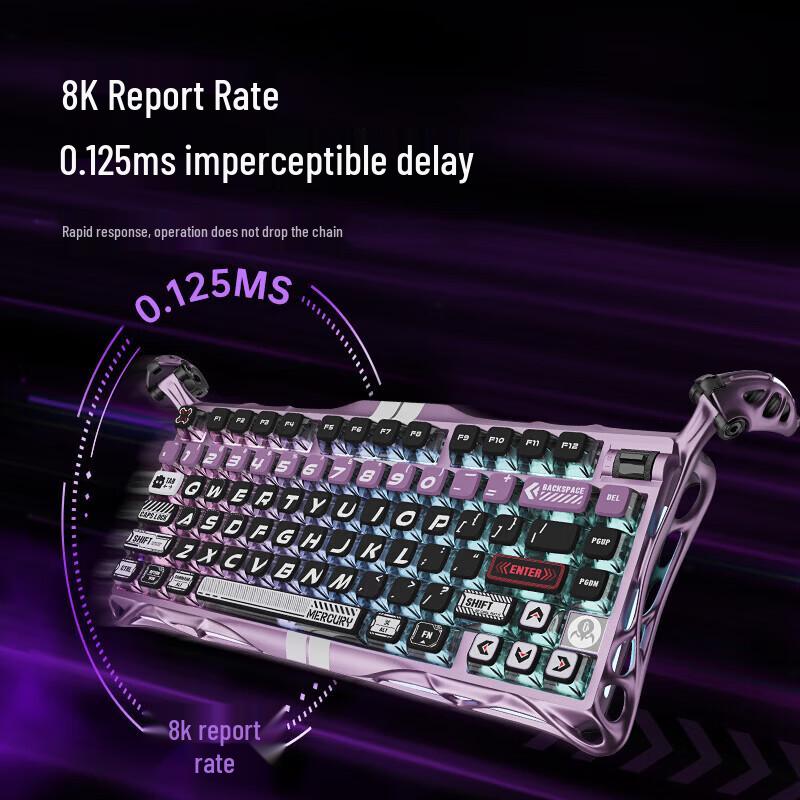 GravaStar W75 Magnetic Switch Gaming Keyboard and Mouse Set