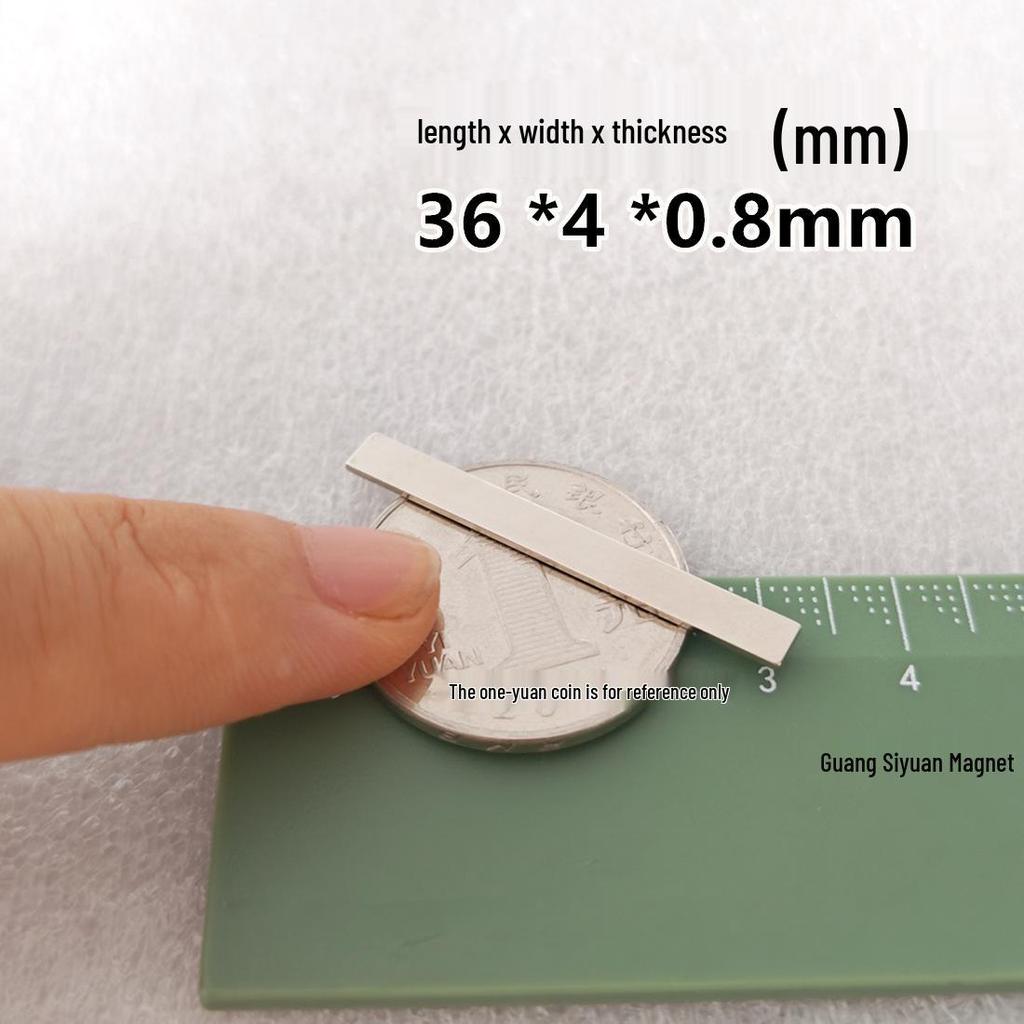 N52 Super Strong Neodymium Iron Boron Magnet, Rectangular 25x30x100mm, Permanent Magnetic Steel Sheet.
