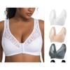 Plus Size Wireless Lace Push Up Bra For Women