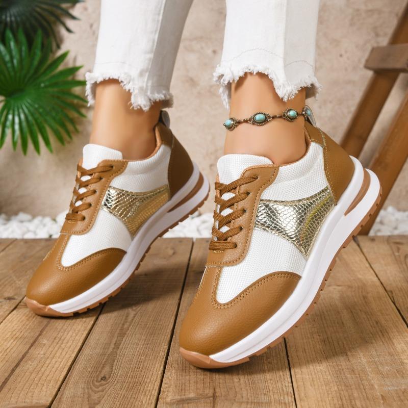 

Women s Causal Sneakers New Autumn Shoes Woman Fashion Breathable Lace Up Sports Shoes for Women Platform Walking Designer Shoes 43 шоколадний