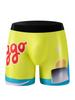 Xi Yin Men's Mid-Length Boxer Briefs – European Size, Four-Corner Style