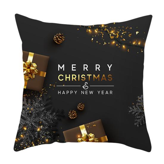 

Наволочка, мягкая, удобная на ощупь, на потайной молнии, Рождественский чехол со снежинкой, домашний декор для повседневной жизни 45cm K