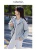 2025 Slimming Hooded Commuter Jacket: Spring/Autumn Loose Fit for Plus Sizes