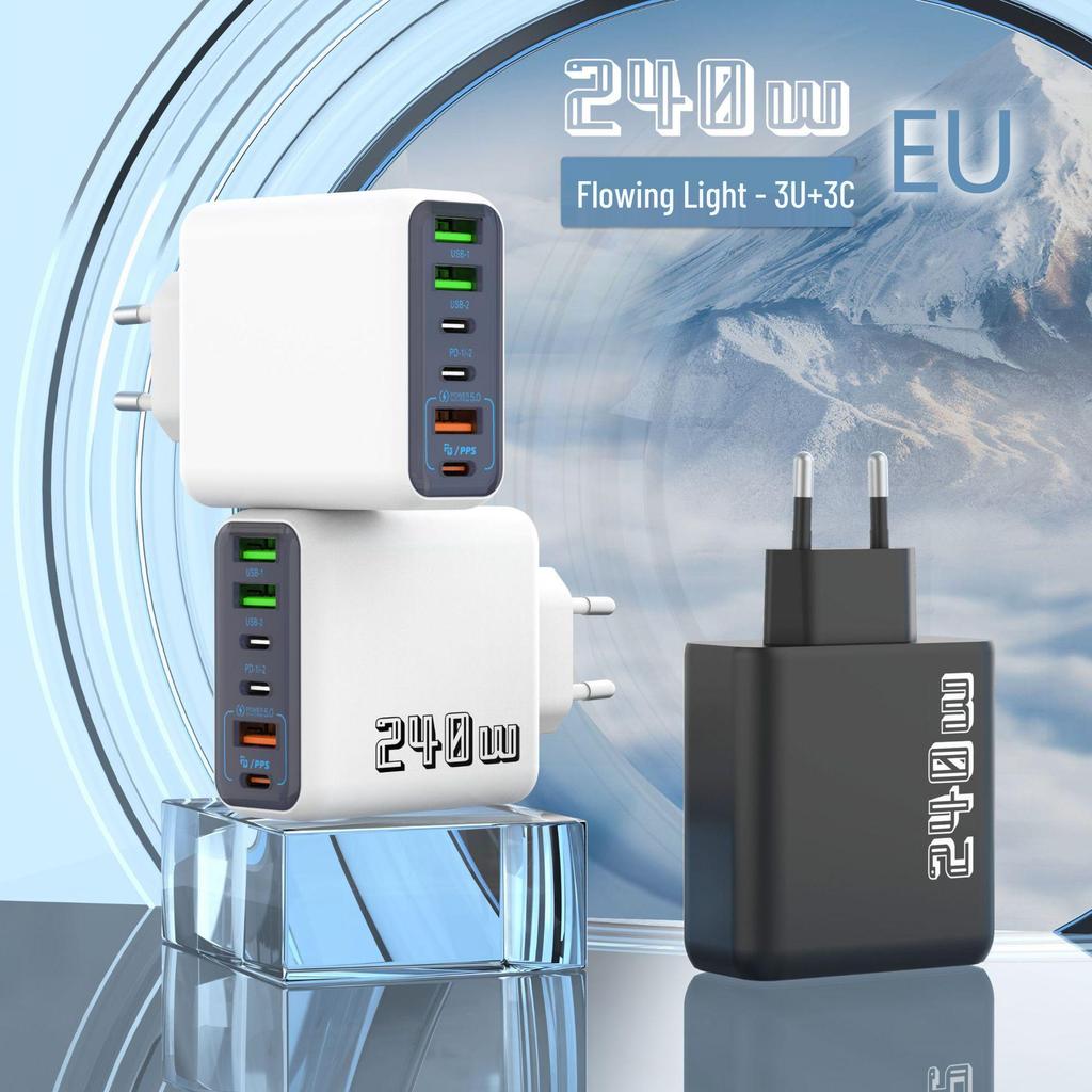 Cross-Border Multi-Port Smart Charger: EU/US/UK Standards, Super Fast Charging